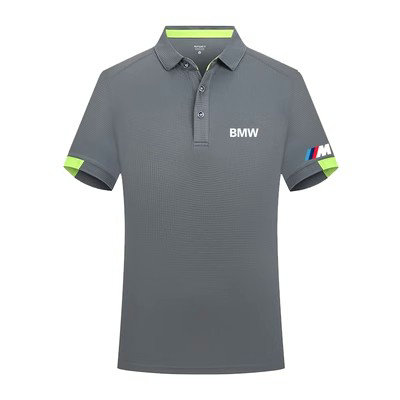 Polo BMW M Power Léger Séchage Rapide Homme Eté avec 3 Boutons